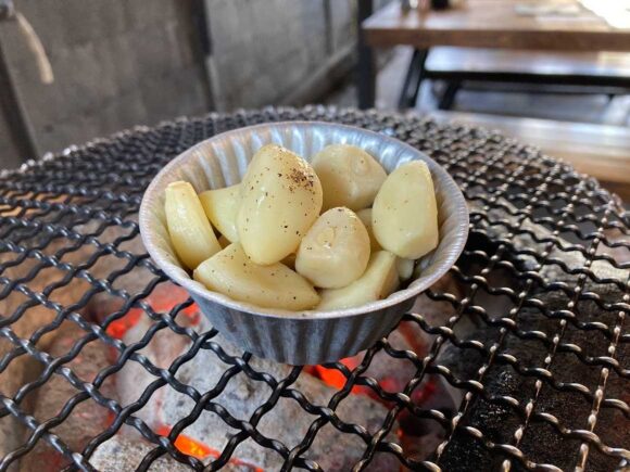 チェンマイホルモン（Chiangmai Horumon）おすすめ⑤にんにくホイル焼き