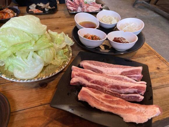 チェンマイホルモン（Chiangmai Horumon）おすすめ③サムギョプサル
