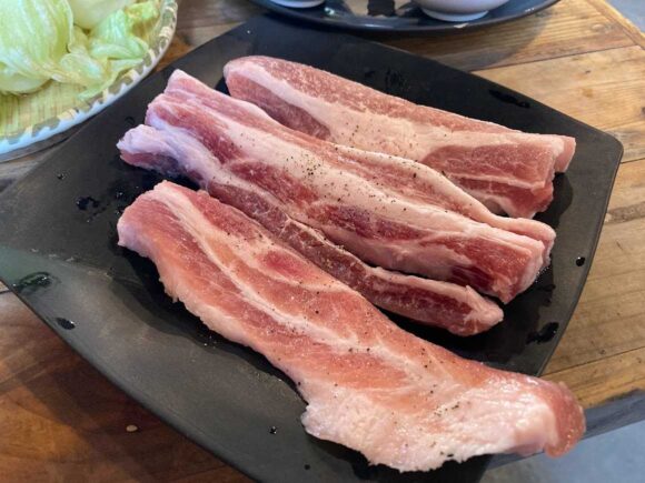 チェンマイホルモン（Chiangmai Horumon）おすすめ③サムギョプサル