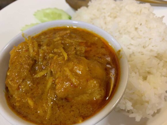 ジョークソムペット（Jok Som Phet）おすすめ④ゲーンハンレー（タイ北部名物カレー）