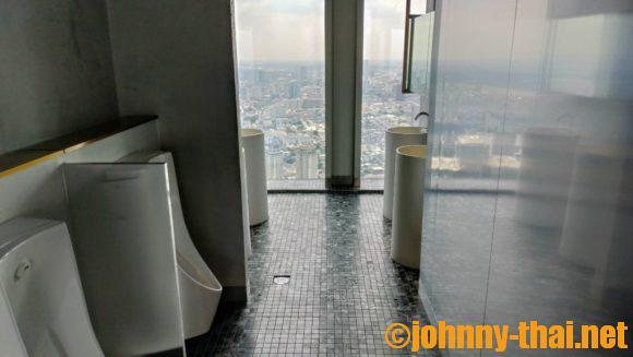 マハナコンスカイタワー屋内展望フロア（75階）トイレ
