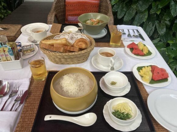 バーン クラン ウィアン (Baan Klang Wiang Hotel)おすすめ朝食