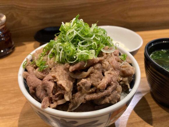 銀うどん(Gin Udon)おすすめ②牛丼