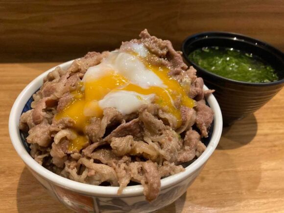 銀うどん(Gin Udon)おすすめ②牛丼