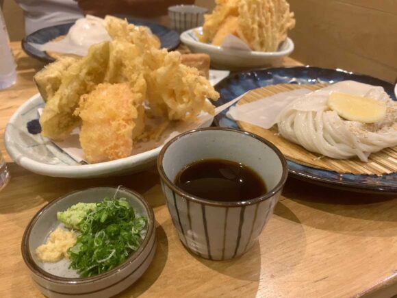 銀うどん(Gin Udon)おすすめ①天ざるうどん