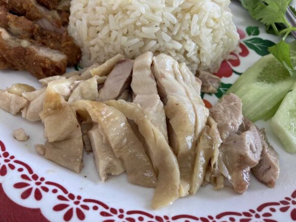 カオマンガイドバイ(Dubai Chicken Rice)おすすめ①カオマンガイ3種盛