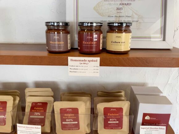 Khom Chocolate House(コム チョコレートハウス)のメニュー料金