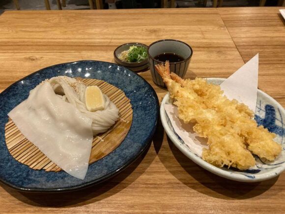 銀うどん(Gin Udon)おすすめ①天ざるうどん