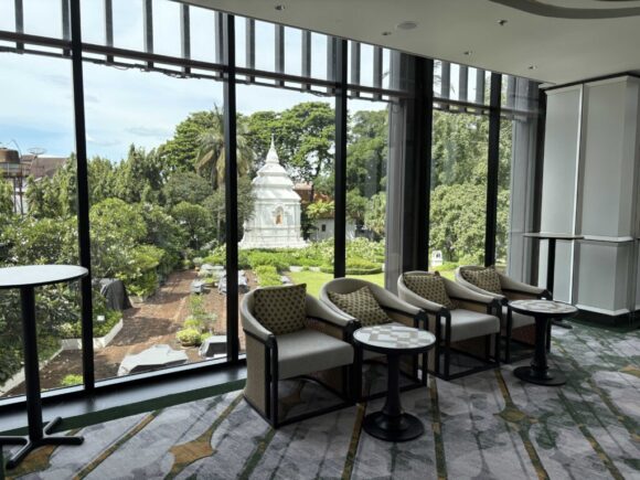 インターコンチネンタル チェンマイ ザ メーピンのヘリテージガーデン(中庭)