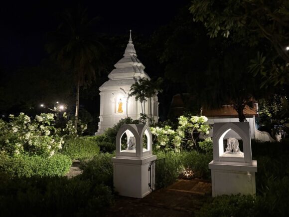 インターコンチネンタル チェンマイ ザ メーピンのヘリテージガーデン(中庭)