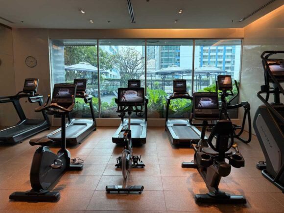 ル・メリディアン バンコクのフィットネスジム