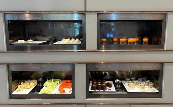 ル・メリディアン バンコク クラブラウンジ（24階）のアフタヌーンリフレッシュメント