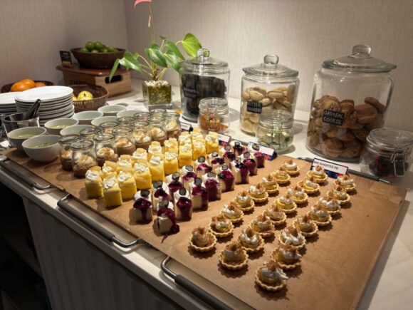 ル・メリディアン バンコク クラブラウンジ（24階）のクリエイティブアワー（カクテルタイム）