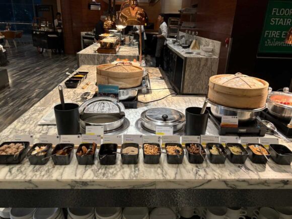 ル・メリディアン バンコクおすすめ朝食ブッフェバイキング