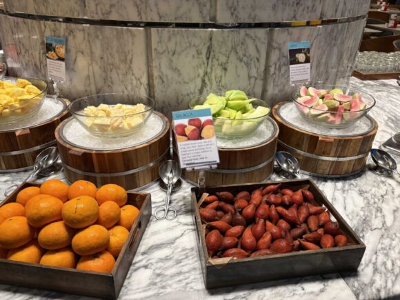 ル・メリディアン バンコクおすすめ朝食ブッフェバイキング