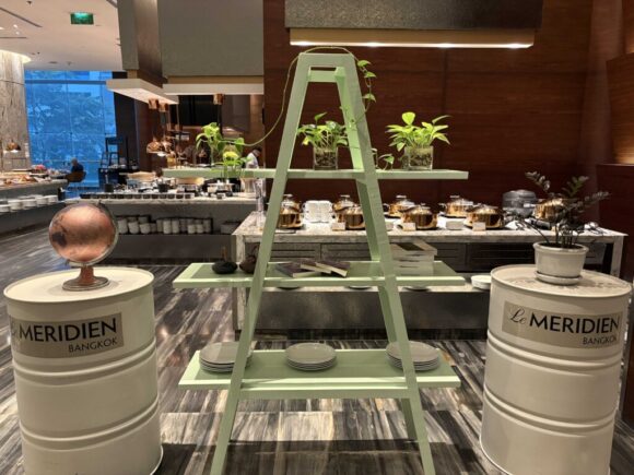ル・メリディアン バンコクおすすめ朝食ブッフェバイキング