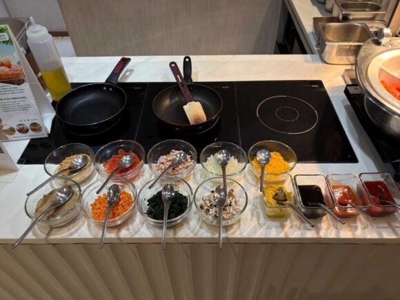 ル・メリディアン バンコク クラブラウンジ（24階）のブレックファースト（朝食）