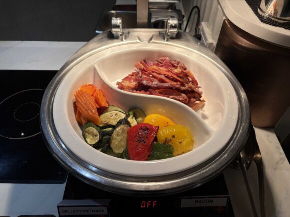 ル・メリディアン バンコク クラブラウンジ（24階）のブレックファースト（朝食）