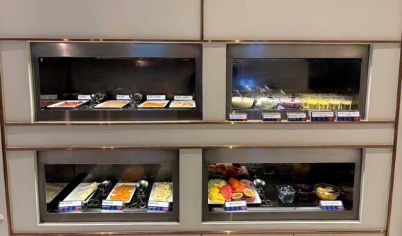 ル・メリディアン バンコク クラブラウンジ（24階）のブレックファースト（朝食）