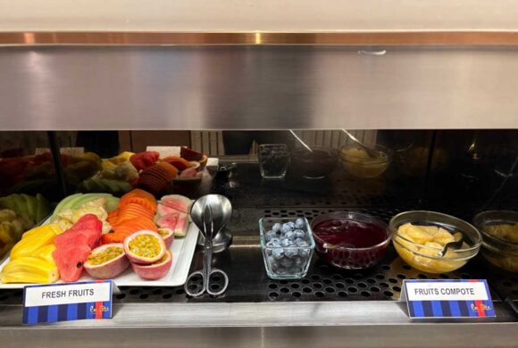 ル・メリディアン バンコク クラブラウンジ（24階）のブレックファースト（朝食）