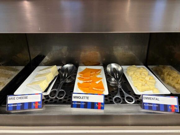 ル・メリディアン バンコク クラブラウンジ（24階）のブレックファースト（朝食）