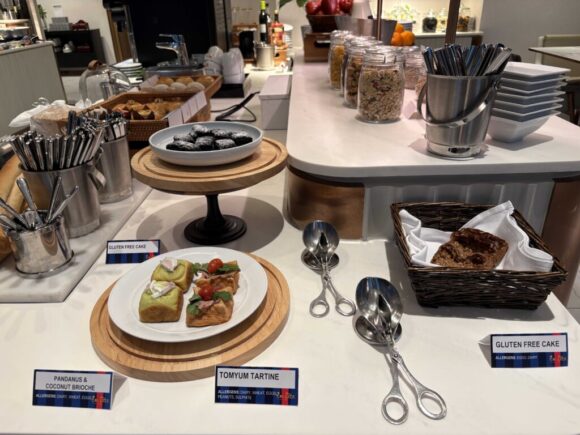 ル・メリディアン バンコク クラブラウンジ（24階）のブレックファースト（朝食）