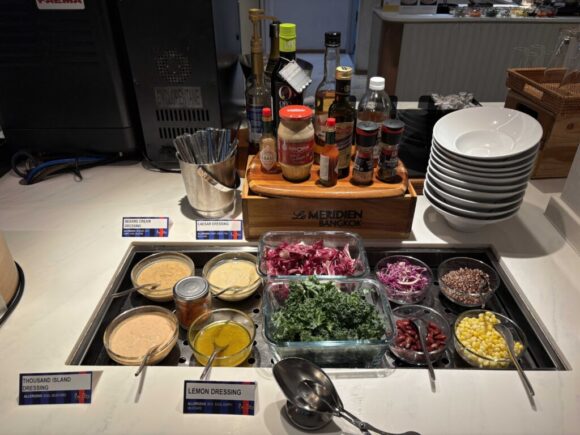 ル・メリディアン バンコク クラブラウンジ（24階）のブレックファースト（朝食）