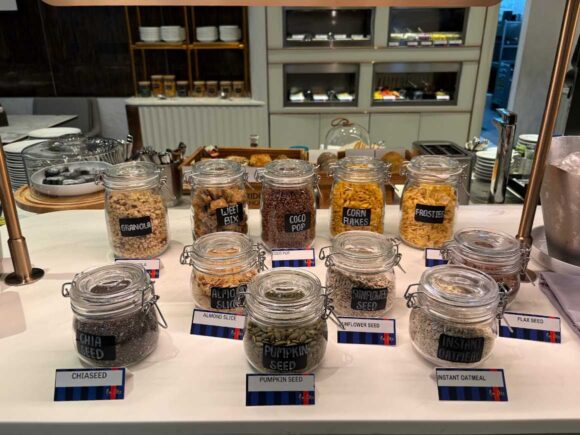 ル・メリディアン バンコク クラブラウンジ（24階）のブレックファースト（朝食）