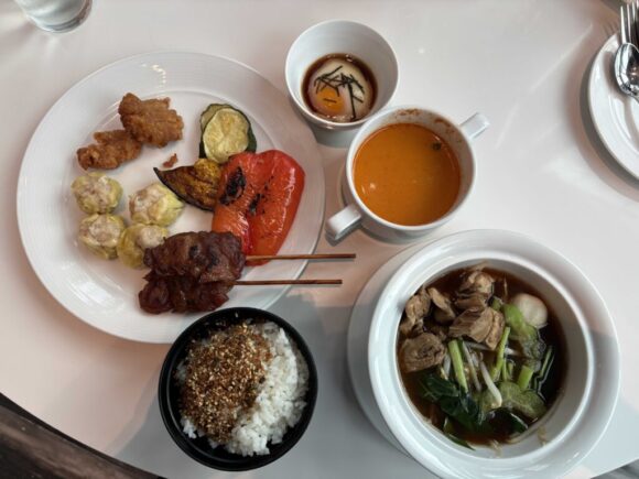 ル・メリディアン バンコクおすすめ朝食ブッフェバイキング