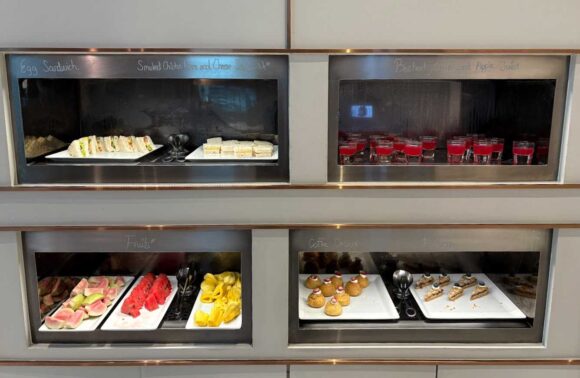 ル・メリディアン バンコク クラブラウンジ（24階）のアフタヌーンリフレッシュメント