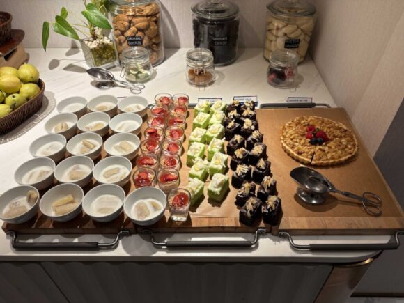 ル・メリディアン バンコク クラブラウンジ（24階）のクリエイティブアワー（カクテルタイム）