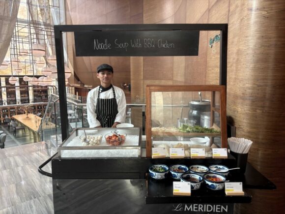 ル・メリディアン バンコクおすすめ朝食ブッフェバイキング