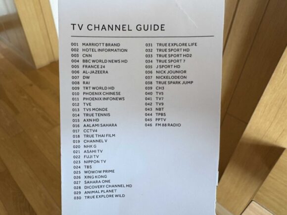 バンコク・マリオットホテル・スクンビットの客室レビュー(2ダブルベットルーム/エグゼクティブラウンジアクセス付き）