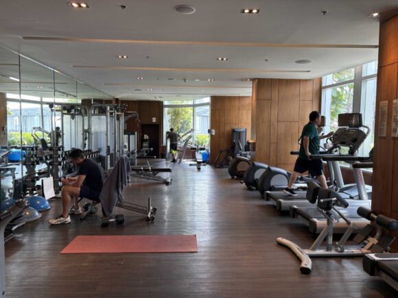 バンコク・マリオットホテル・スクンビットの館内施設のフィットネスジム（7階）