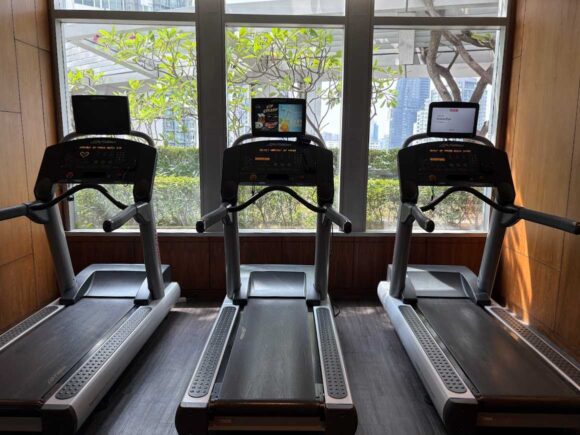 バンコク・マリオットホテル・スクンビットの館内施設のフィットネスジム（7階）