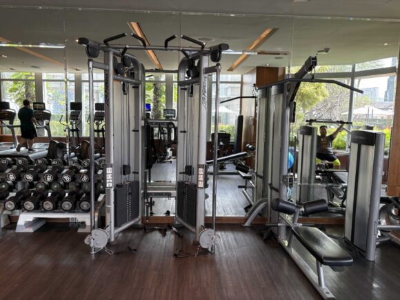 バンコク・マリオットホテル・スクンビットの館内施設のフィットネスジム（7階）