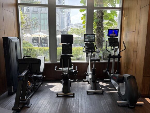 バンコク・マリオットホテル・スクンビットの館内施設のフィットネスジム（7階）
