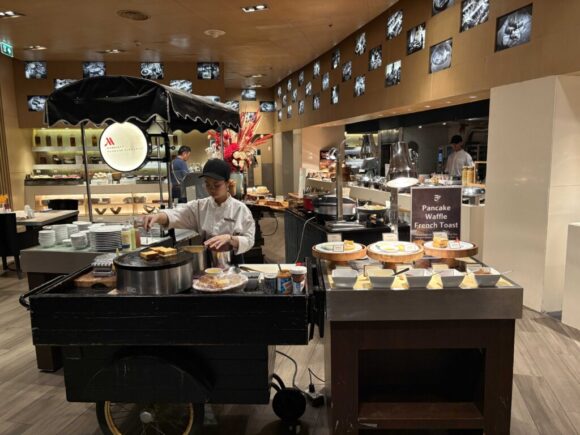 バンコク・マリオットホテル・スクンビットおすすめ朝食ブッフェバイキング