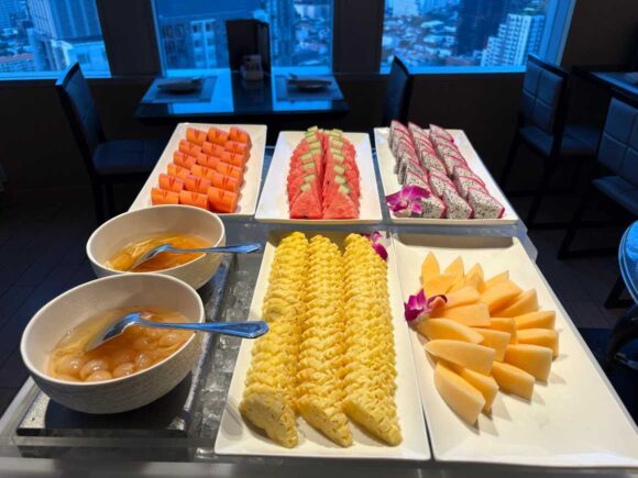 バンコク・マリオットホテル・スクンビットおすすめクラブラウンジ「ブレックファースト/朝食」