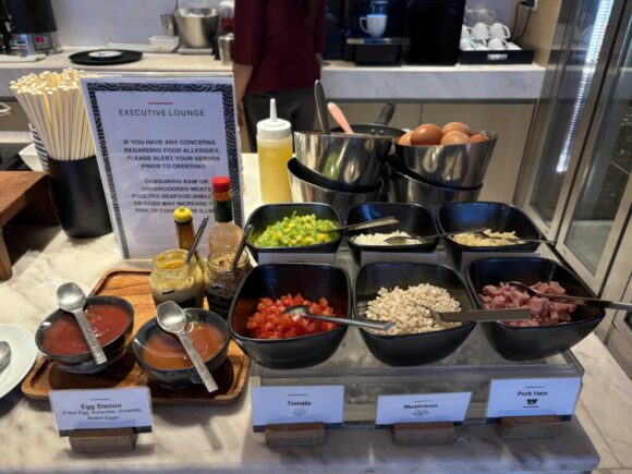 バンコク・マリオットホテル・スクンビットおすすめクラブラウンジ「ブレックファースト/朝食」