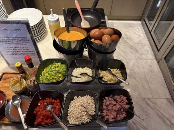 バンコク・マリオットホテル・スクンビットおすすめクラブラウンジ「ブレックファースト/朝食」