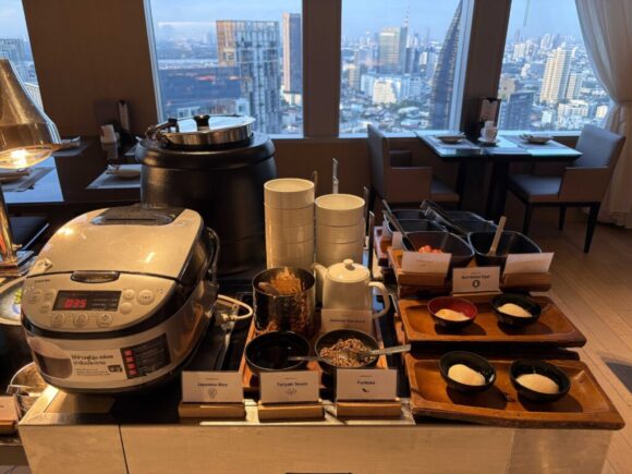 バンコク・マリオットホテル・スクンビットおすすめクラブラウンジ「ブレックファースト/朝食」