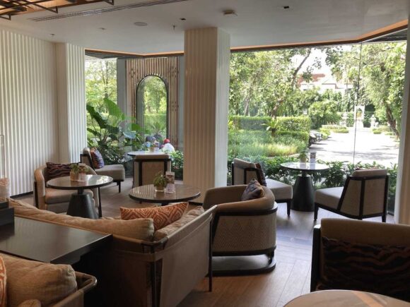 メリアチェンマイのRuen Kaew Lounge(1階にあるラウンジ)