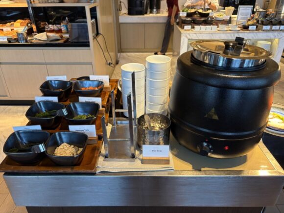 バンコク・マリオットホテル・スクンビットおすすめクラブラウンジ「ブレックファースト/朝食」