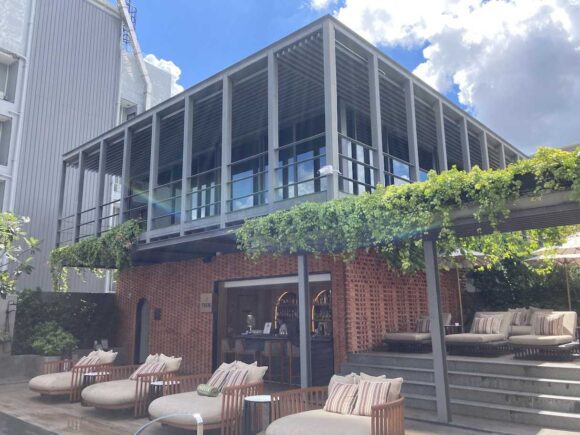 メリアチェンマイのフィットネスジム(2階)