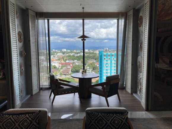 メリアチェンマイ(Melia Chiang Mai)おすすめラウンジ(21階)