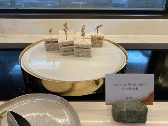 メリアチェンマイのクラブラウンジ(アフタヌーンティー)