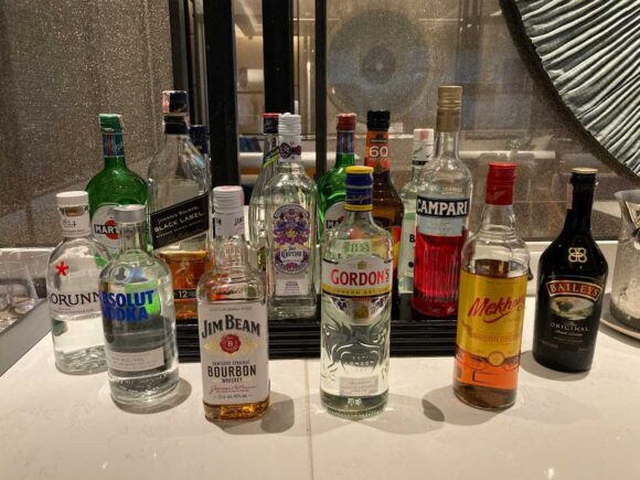 メリアチェンマイのクラブラウンジ(カクテルタイム)