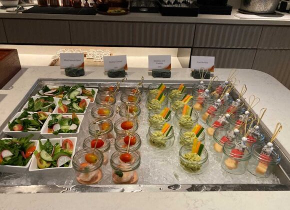 メリアチェンマイのクラブラウンジ(カクテルタイム)