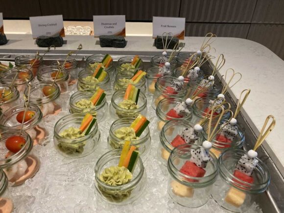 メリアチェンマイのクラブラウンジ(カクテルタイム)